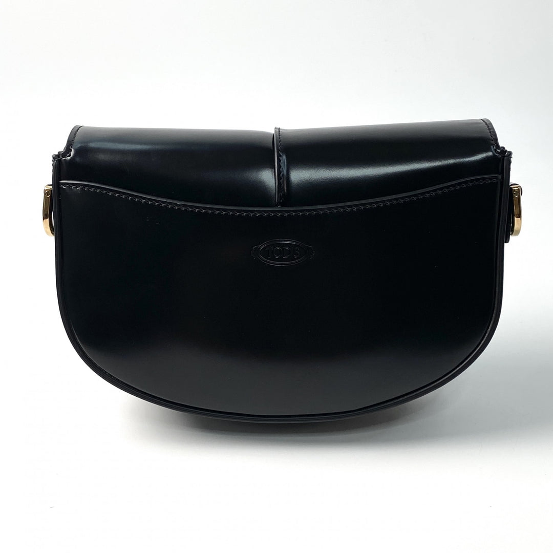 美品 トッズ TOS'S レディース Tタイムレス ミニ ショルダーバッグ レザー 斜めがけ クロスボディ LG49