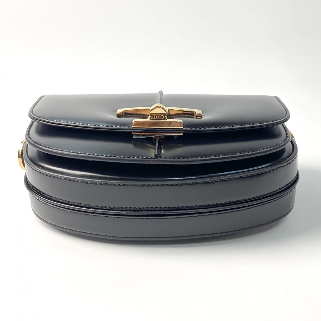 美品 トッズ TOS'S レディース Tタイムレス ミニ ショルダーバッグ レザー 斜めがけ クロスボディ LG49