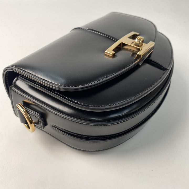 美品 トッズ TOS'S レディース Tタイムレス ミニ ショルダーバッグ レザー 斜めがけ クロスボディ LG49