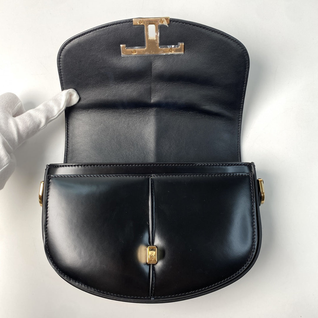 美品 トッズ TOS'S レディース Tタイムレス ミニ ショルダーバッグ レザー 斜めがけ クロスボディ LG49