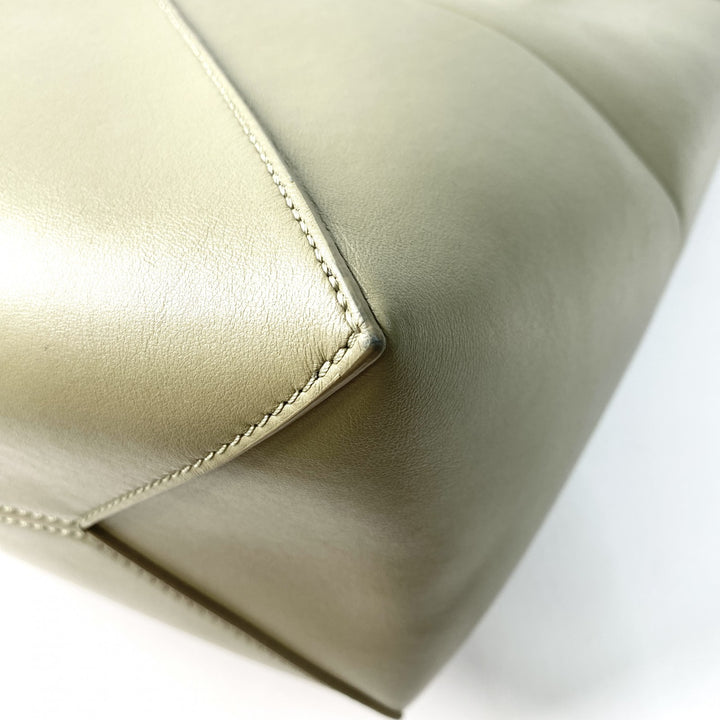 美品 ロエベ LOEWE レディース パズルフォルド ミディアム 522426 ハンドバッグ トートバッグ 肩がけ