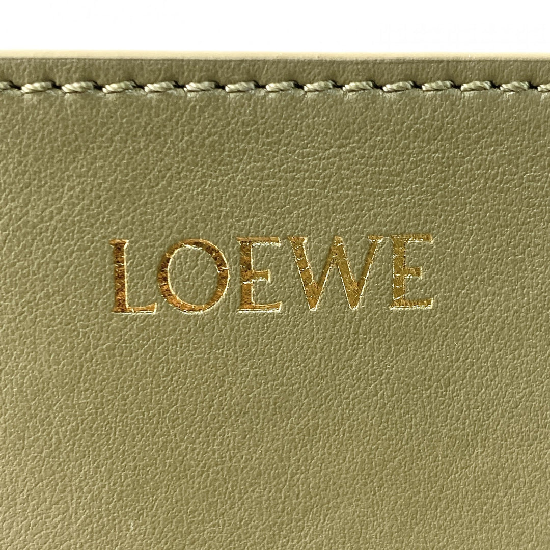 美品 ロエベ LOEWE レディース パズルフォルド ミディアム 522426 ハンドバッグ トートバッグ 肩がけ