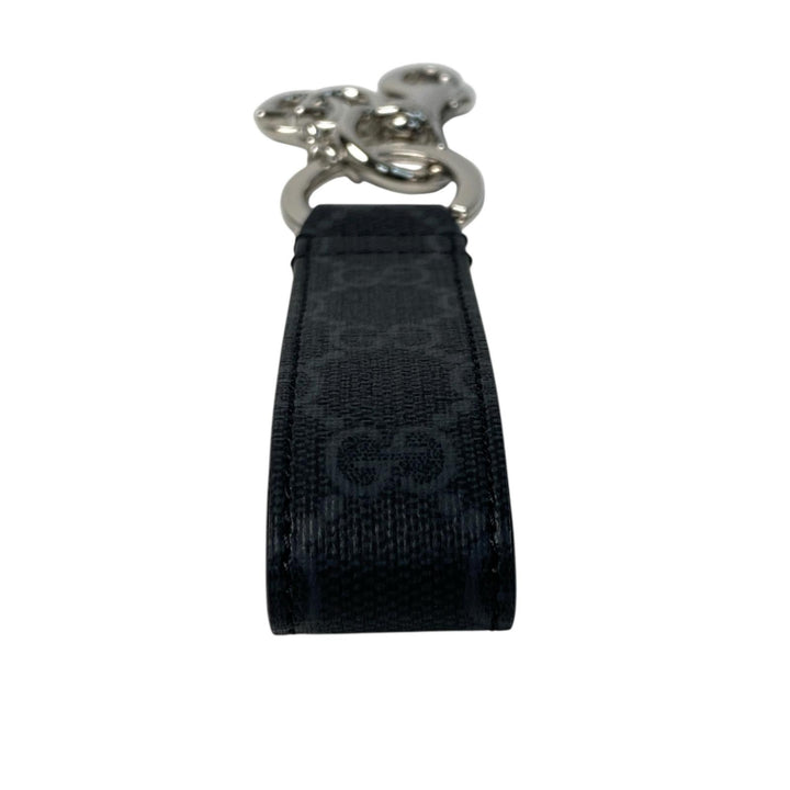 美品 グッチ GUCCI GGスプリーム GGマーモント キーリング チャーム メンズ