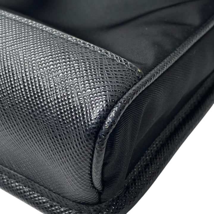 プラダ PRADA ミニショルダーバッグ ナイロン サフィアーノ レザー 2ZH108 斜めがけ クロスボディ メンズ