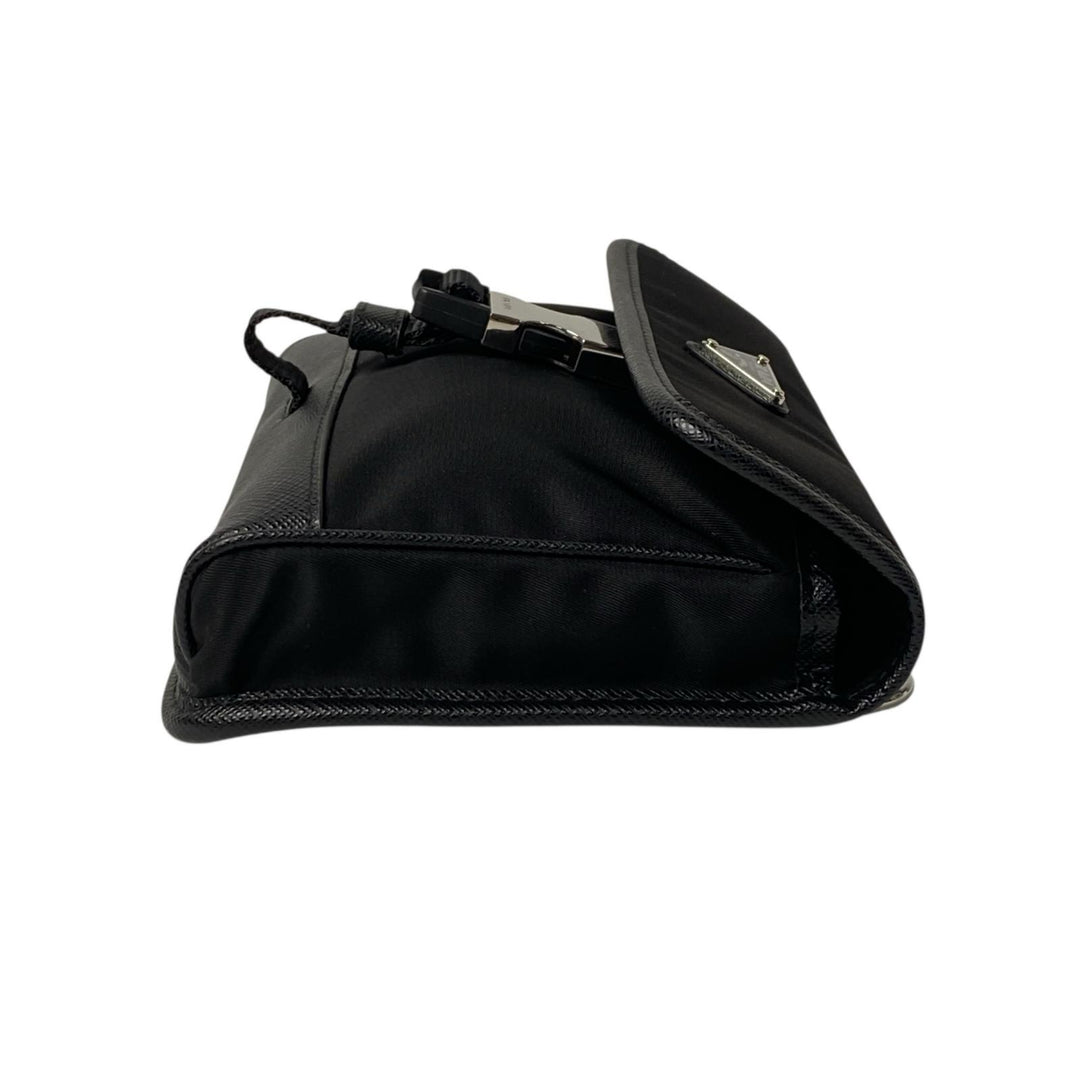 プラダ PRADA ミニショルダーバッグ ナイロン サフィアーノ レザー 2ZH108 斜めがけ クロスボディ メンズ