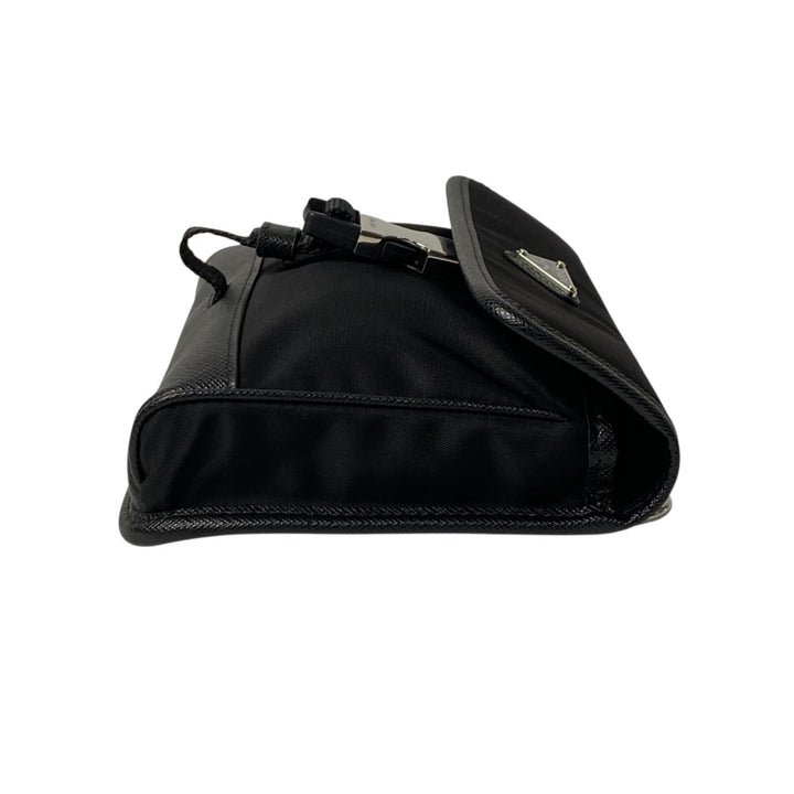プラダ PRADA ミニショルダーバッグ ナイロン サフィアーノ レザー 2ZH108 斜めがけ クロスボディ メンズ