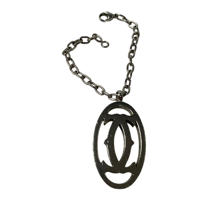 カルティエ Cartier 2C ロゴ チャーム レディース