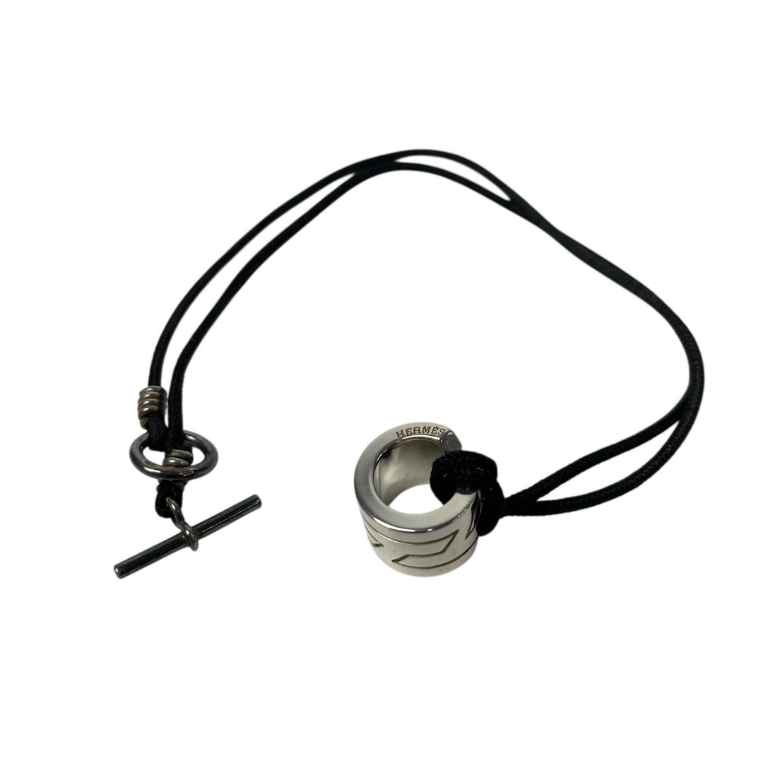 HERMES エルメス イタリーク シルバー925 ペンダントトップ ネックレス レディース