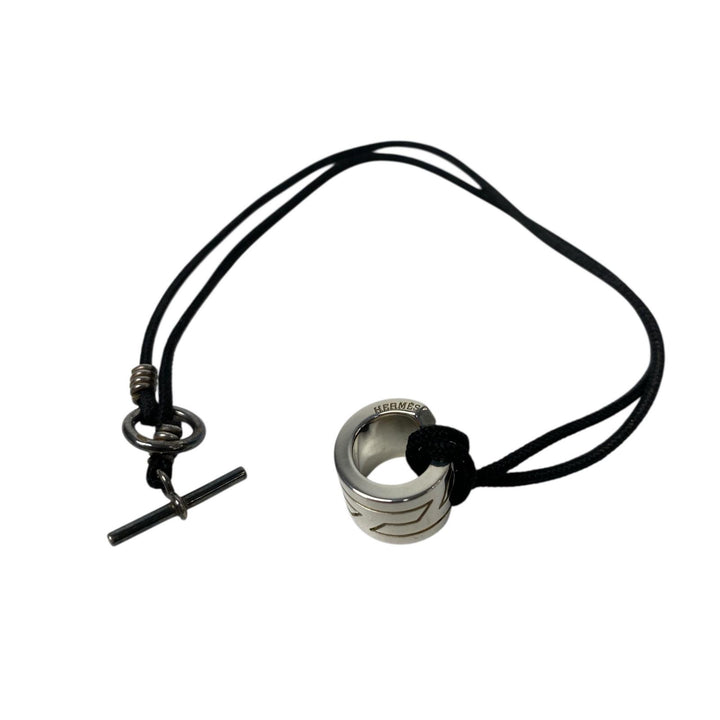 HERMES エルメス イタリーク シルバー925 ペンダントトップ ネックレス レディース