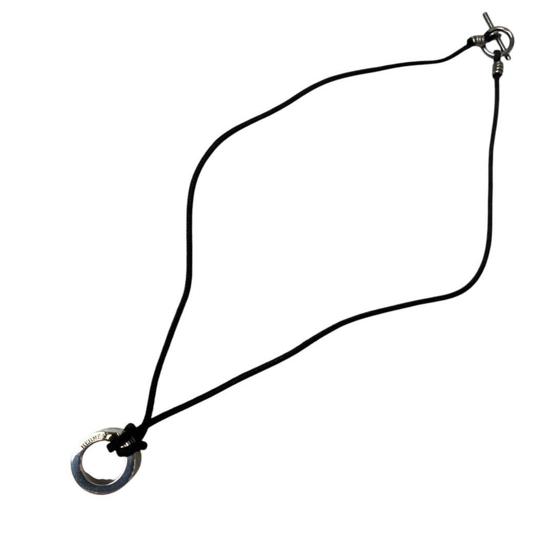 HERMES エルメス イタリーク シルバー925 ペンダントトップ ネックレス レディース