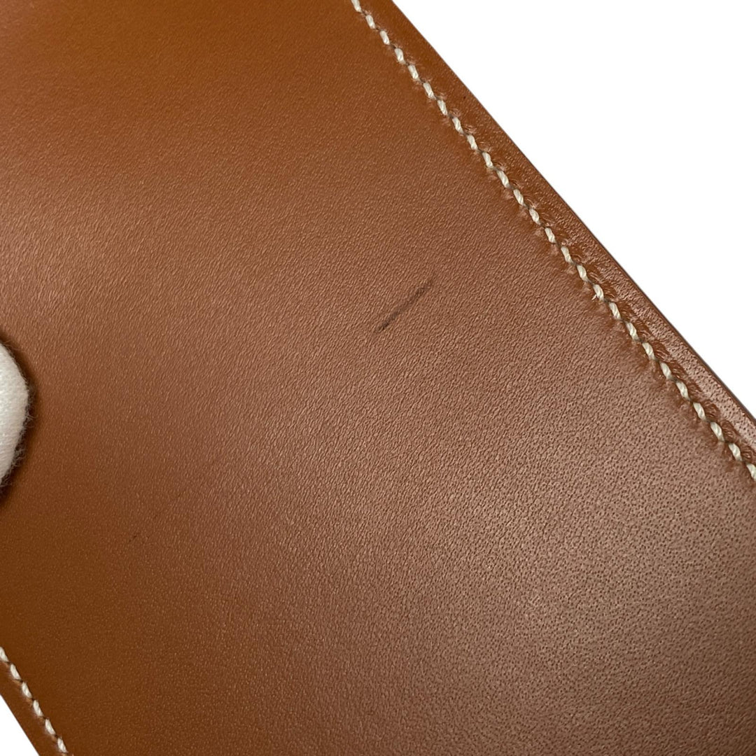 エルメス HERMES スマートフォンスタンド アプ・プリ ヴァッシュハンター レザー ユニセックス