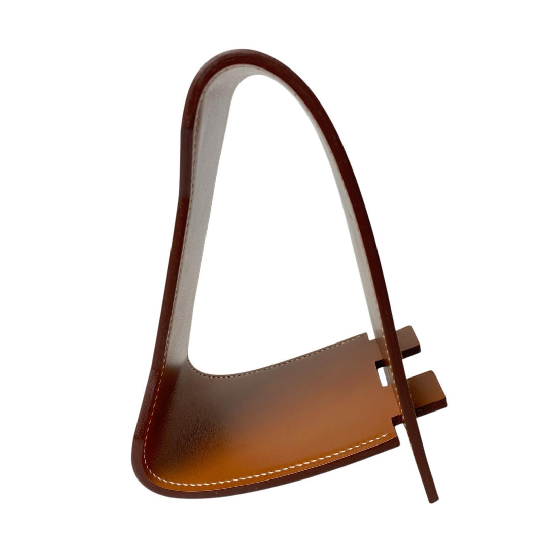 エルメス HERMES スマートフォンスタンド アプ・プリ ヴァッシュハンター レザー ユニセックス