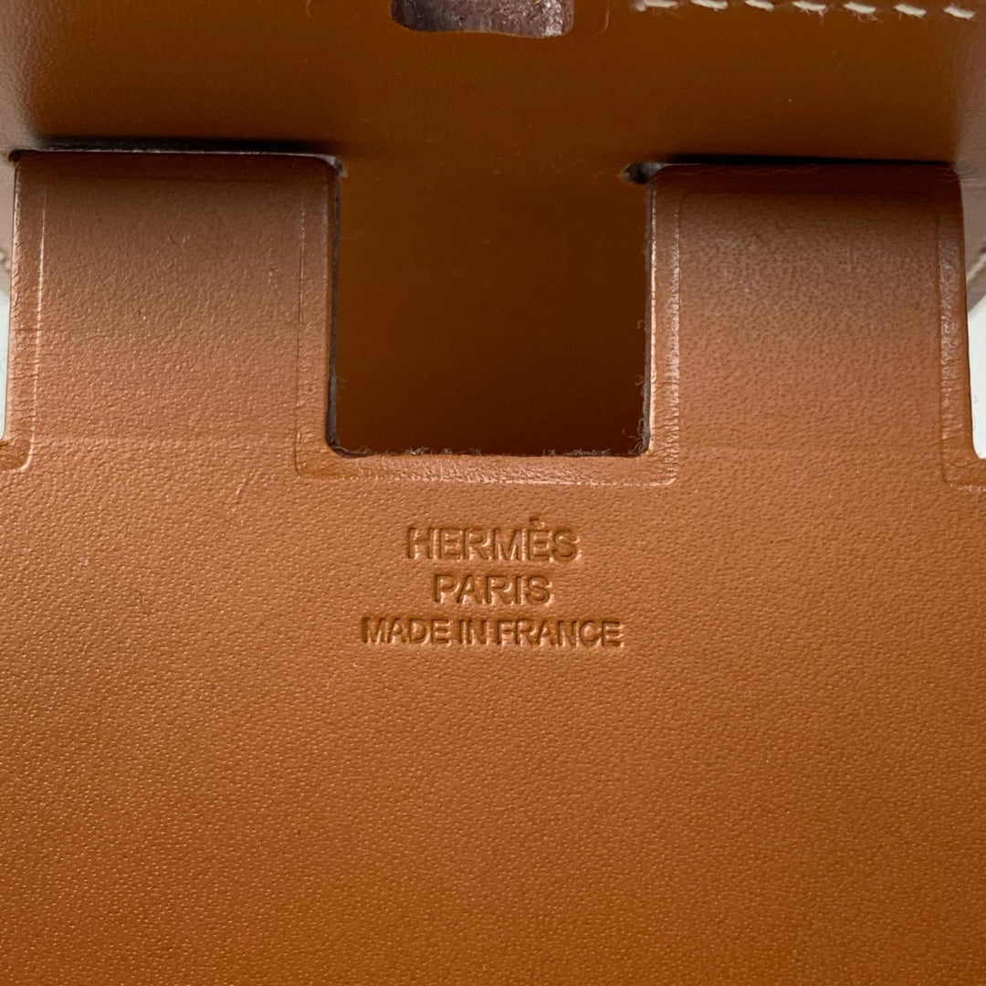 エルメス HERMES スマートフォンスタンド アプ・プリ ヴァッシュハンター レザー ユニセックス