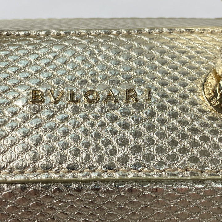 未使用 ブルガリ BVLGARI レディース セルペンティ 2way ショルダーバッグ バニティバッグ