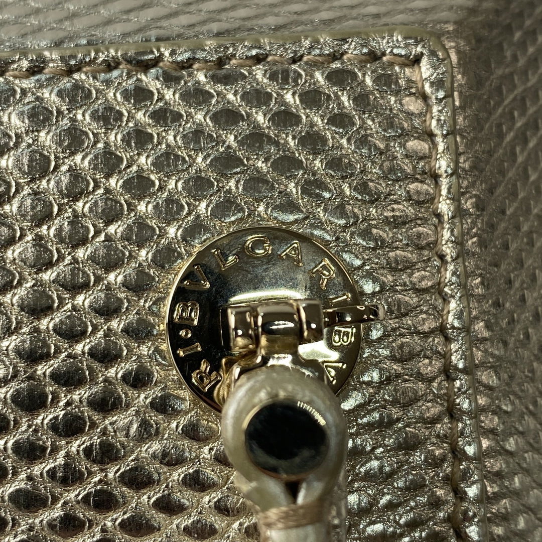 未使用 ブルガリ BVLGARI レディース セルペンティ 2way ショルダーバッグ バニティバッグ