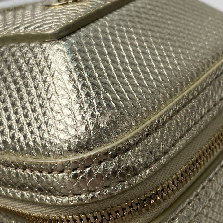 未使用 ブルガリ BVLGARI レディース セルペンティ 2way ショルダーバッグ バニティバッグ