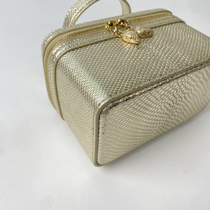 未使用 ブルガリ BVLGARI レディース セルペンティ 2way ショルダーバッグ バニティバッグ