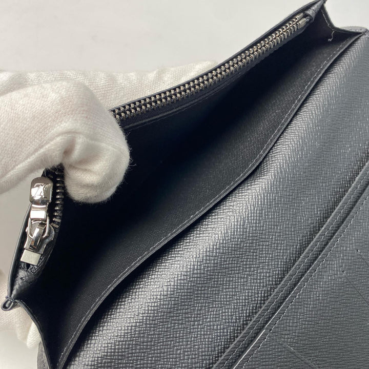 新品 ルイ ヴィトン LOUIS VUITTON ダミエ グラフィット ポルトフォイユブラザ N62665 IC メンズ