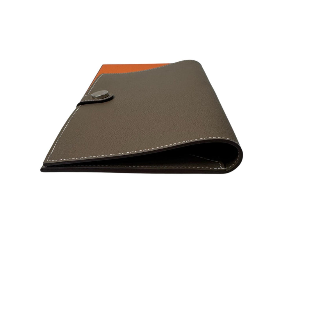 新品 エルメス HERMES R.M.Sトゥタンマン エトゥープ W刻印 長財布 レディース