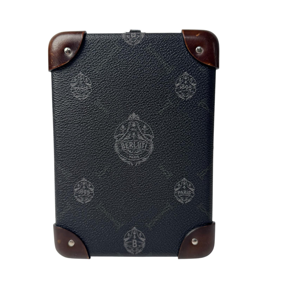 美品 ベルルッティ Berluti グローブトロッターコラボ ショルダーバッグ メッセンジャー メンズ