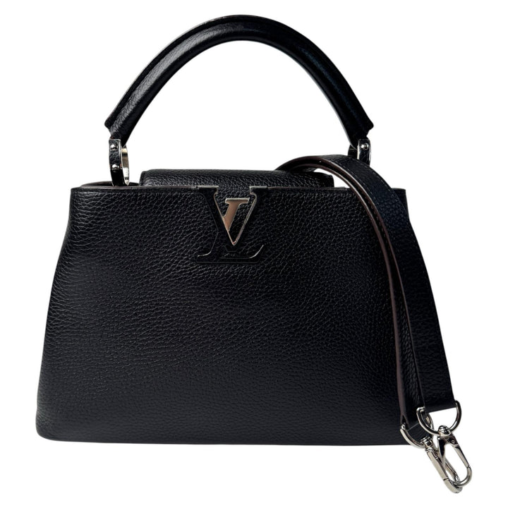 美品 ルイヴィトン LOUIS VUITTON カプシーヌBB M94586 AH2164 2way ショルダーバッグ ハンドバッグ 黒 ブラック 斜めがけ クロスボディ レディース