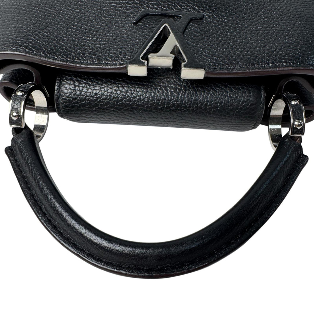 美品 ルイヴィトン LOUIS VUITTON カプシーヌBB M94586 AH2164 2way ショルダーバッグ ハンドバッグ 黒 ブラック 斜めがけ クロスボディ レディース