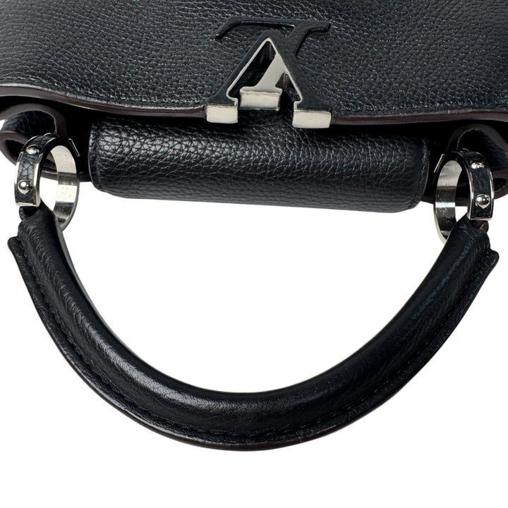 美品 ルイヴィトン LOUIS VUITTON カプシーヌBB M94586 AH2164 2way ショルダーバッグ ハンドバッグ 黒 ブラック 斜めがけ クロスボディ レディース