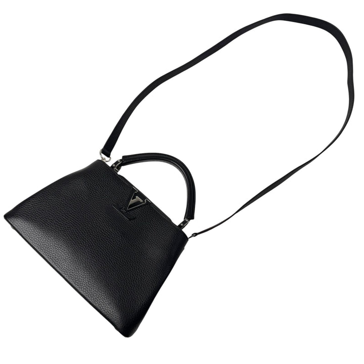 美品 ルイヴィトン LOUIS VUITTON カプシーヌBB M94586 AH2164 2way ショルダーバッグ ハンドバッグ 黒 ブラック 斜めがけ クロスボディ レディース