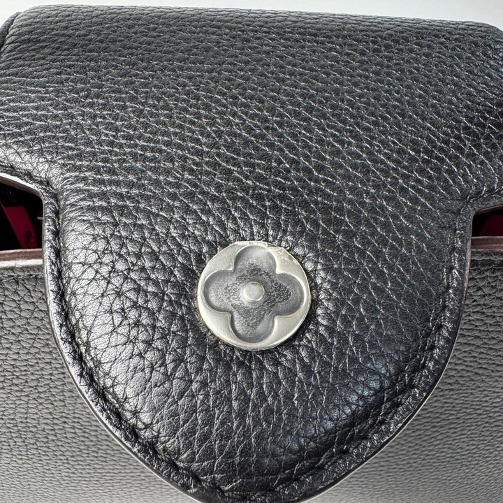 美品 ルイヴィトン LOUIS VUITTON カプシーヌBB M94586 AH2164 2way ショルダーバッグ ハンドバッグ 黒 ブラック 斜めがけ クロスボディ レディース