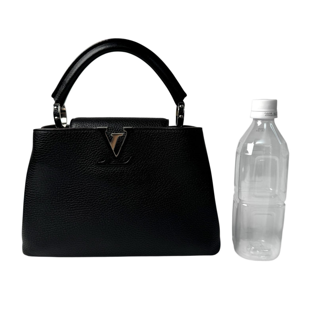 美品 ルイヴィトン LOUIS VUITTON カプシーヌBB M94586 AH2164 2way ショルダーバッグ ハンドバッグ 黒 ブラック 斜めがけ クロスボディ レディース