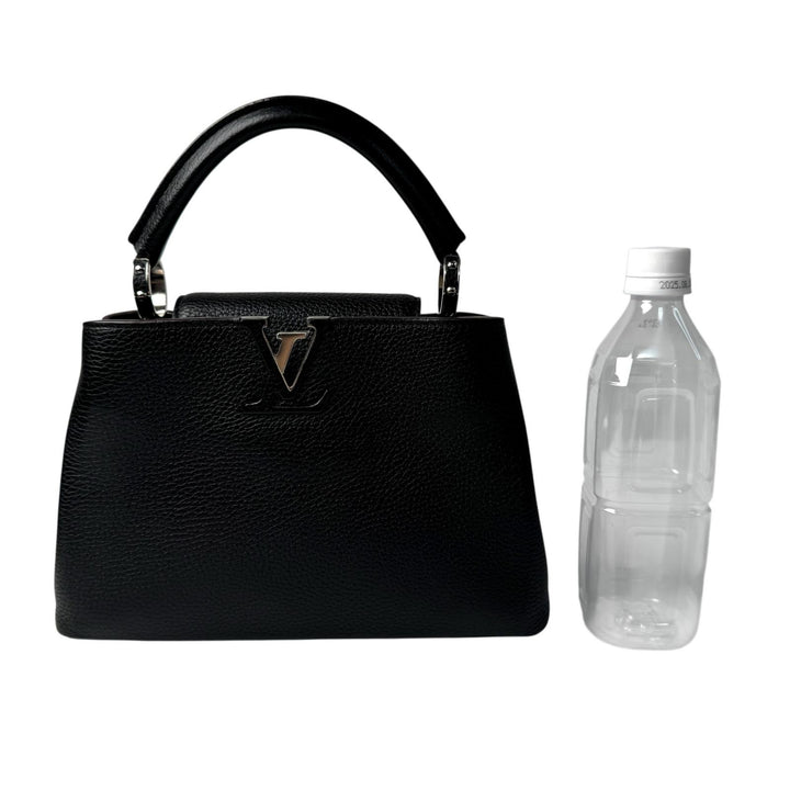 美品 ルイヴィトン LOUIS VUITTON カプシーヌBB M94586 AH2164 2way ショルダーバッグ ハンドバッグ 黒 ブラック 斜めがけ クロスボディ レディース