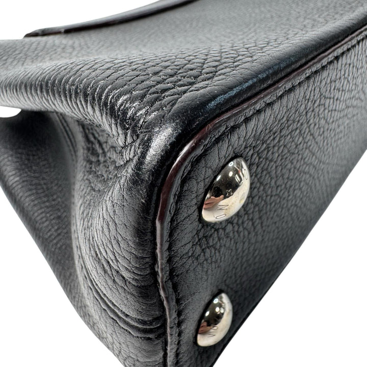 美品 ルイヴィトン LOUIS VUITTON カプシーヌBB M94586 AH2164 2way ショルダーバッグ ハンドバッグ 黒 ブラック 斜めがけ クロスボディ レディース