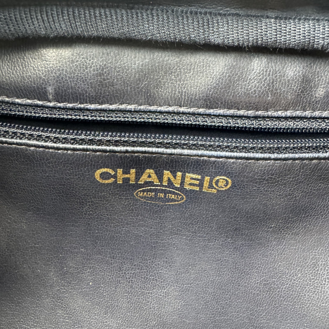 シャネル CHANEL デニム バニティバッグ 2way ショルダーバッグ 4番台 斜めがけ クロスボディ レディース
