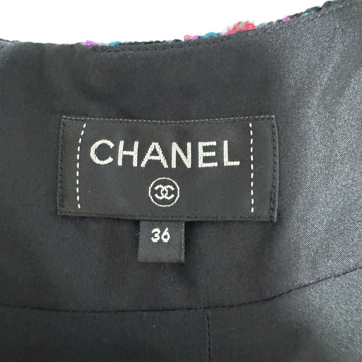 シャネル CHANEL ココマーク ボタン ツイード スカート P73672 V65123 #36 レディース