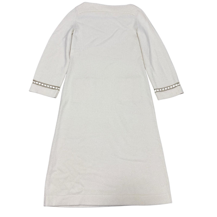 未使用 シャネル CHANEL チェーンポート カシミヤ ニット ワンピース P62956 #36 レディース