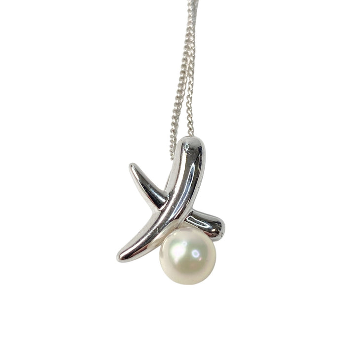 美品 田崎 タサキ レディース パール ネックレス