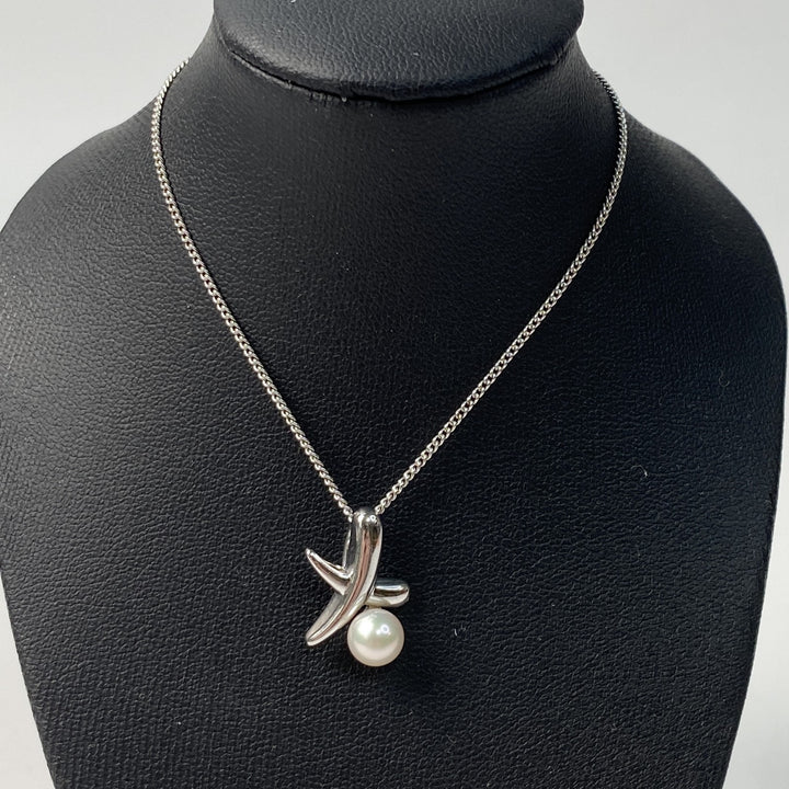 美品 田崎 タサキ レディース パール ネックレス