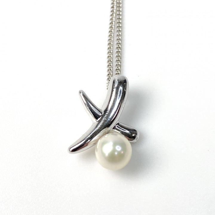 美品 田崎 タサキ レディース パール ネックレス