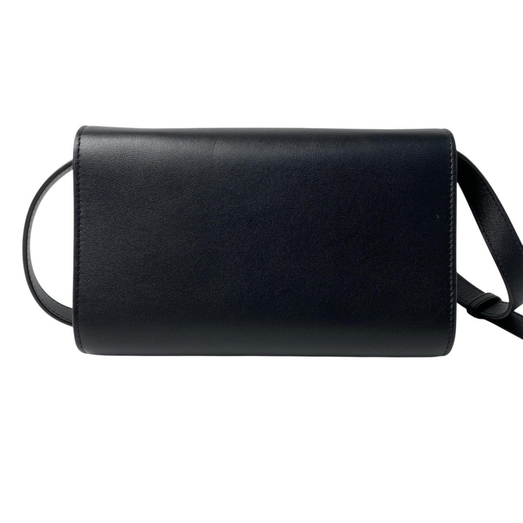 新品同様 マルニ MARNI トランカルー ショルダーバッグ ブラック 斜めがけ クロスボディ レディース