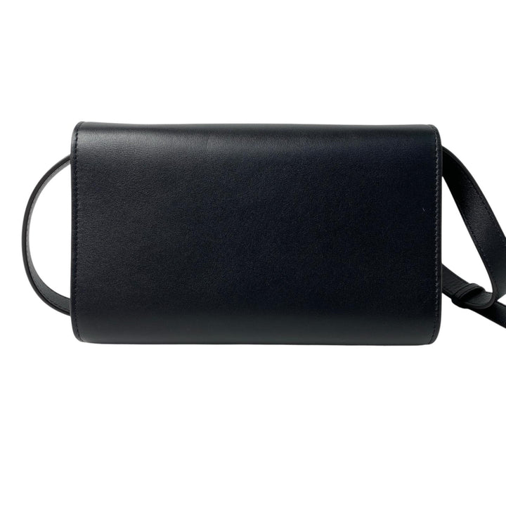 新品同様 マルニ MARNI トランカルー ショルダーバッグ ブラック 斜めがけ クロスボディ レディース