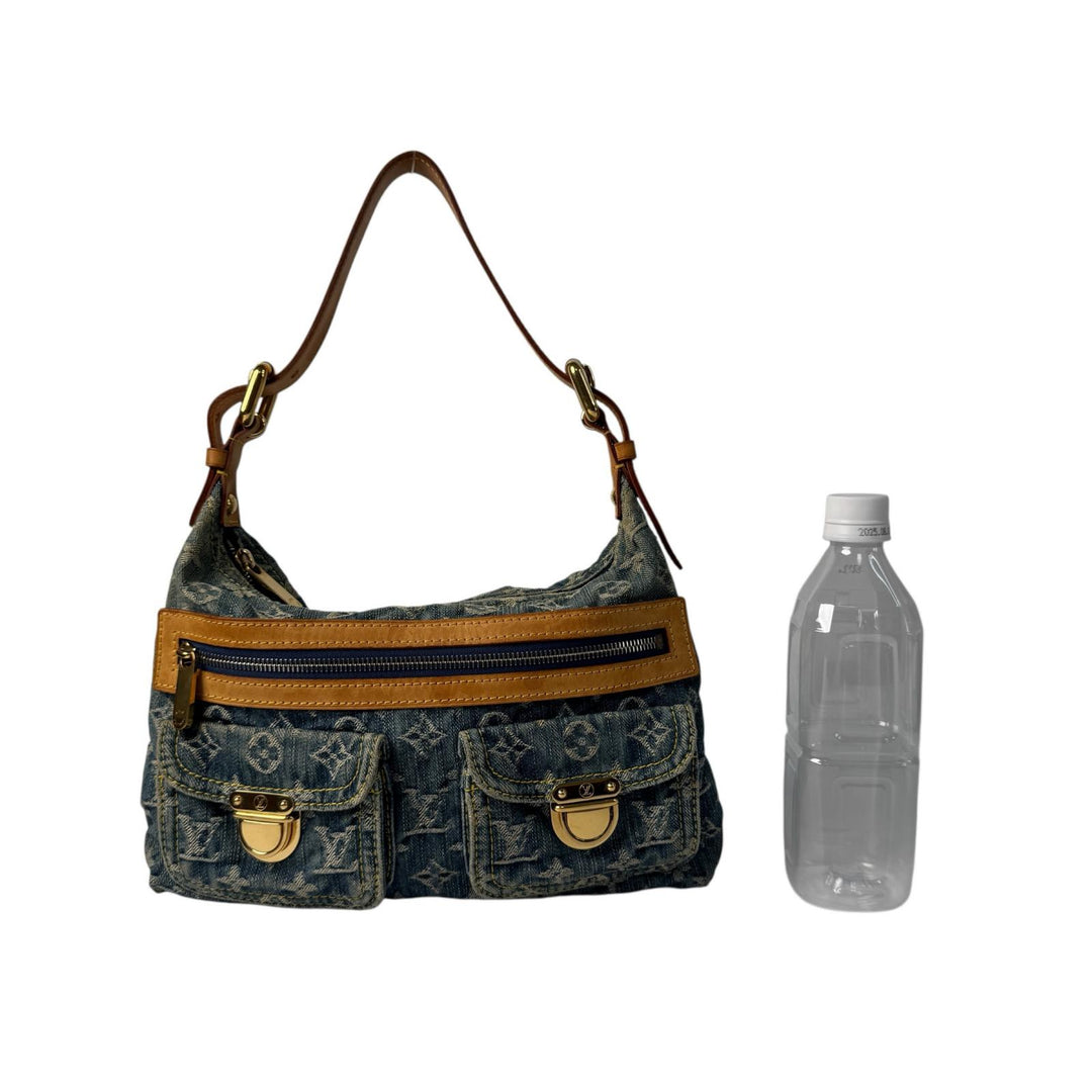 ルイヴィトン LOUIS VUITTON モノグラム デニム バギーPM ショルダーバッグ ハンドバッグ M95049 TH0066 レディース