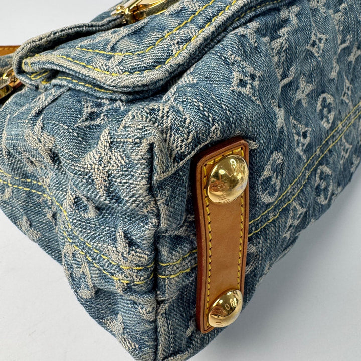 ルイヴィトン LOUIS VUITTON モノグラム デニム バギーPM ショルダーバッグ ハンドバッグ M95049 TH0066 レディース