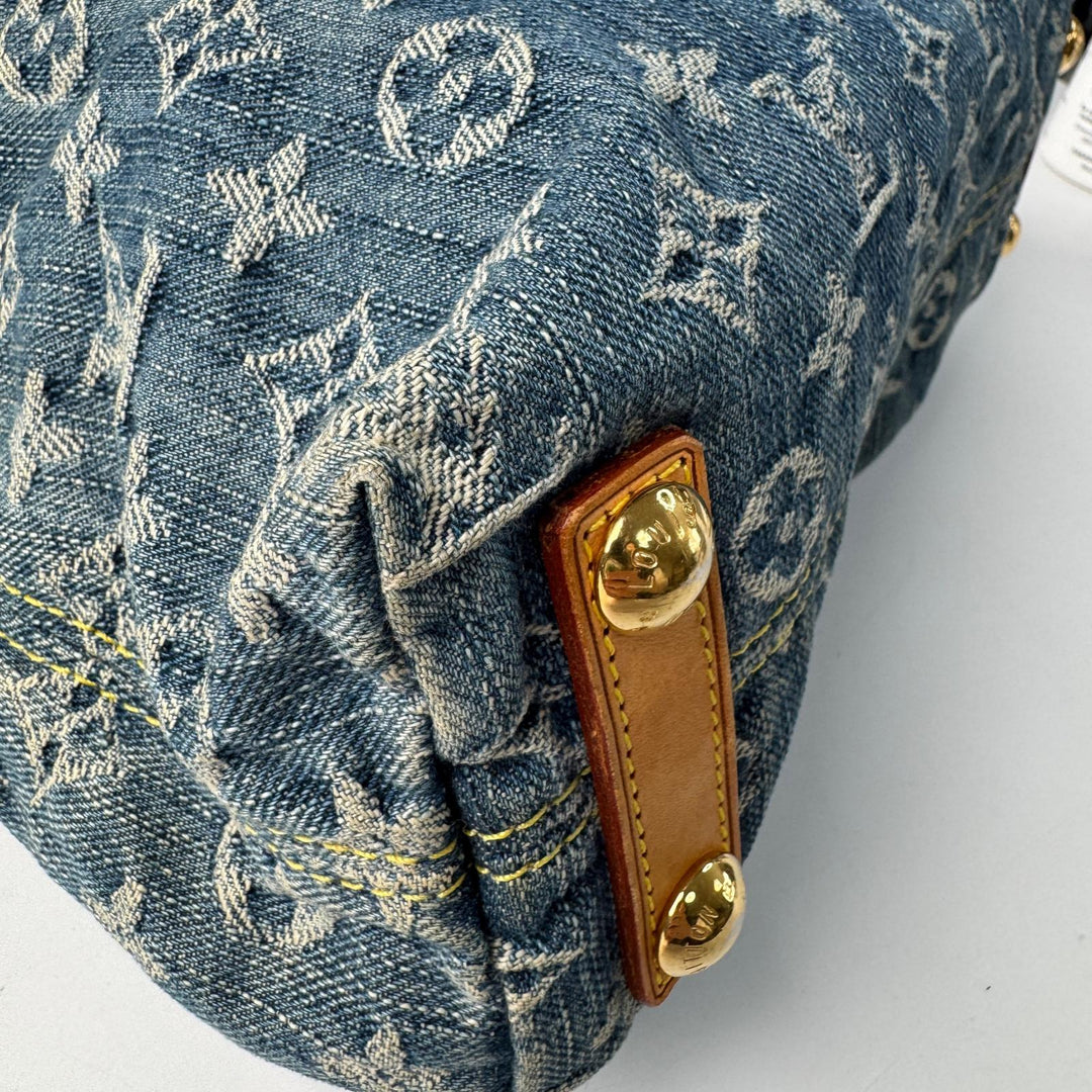 ルイヴィトン LOUIS VUITTON モノグラム デニム バギーPM ショルダーバッグ ハンドバッグ M95049 TH0066 レディース