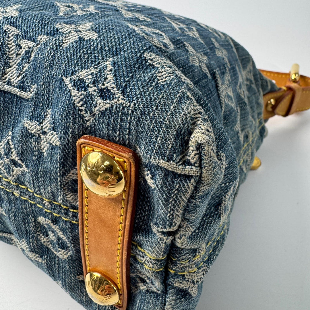ルイヴィトン LOUIS VUITTON モノグラム デニム バギーPM ショルダーバッグ ハンドバッグ M95049 TH0066 レディース