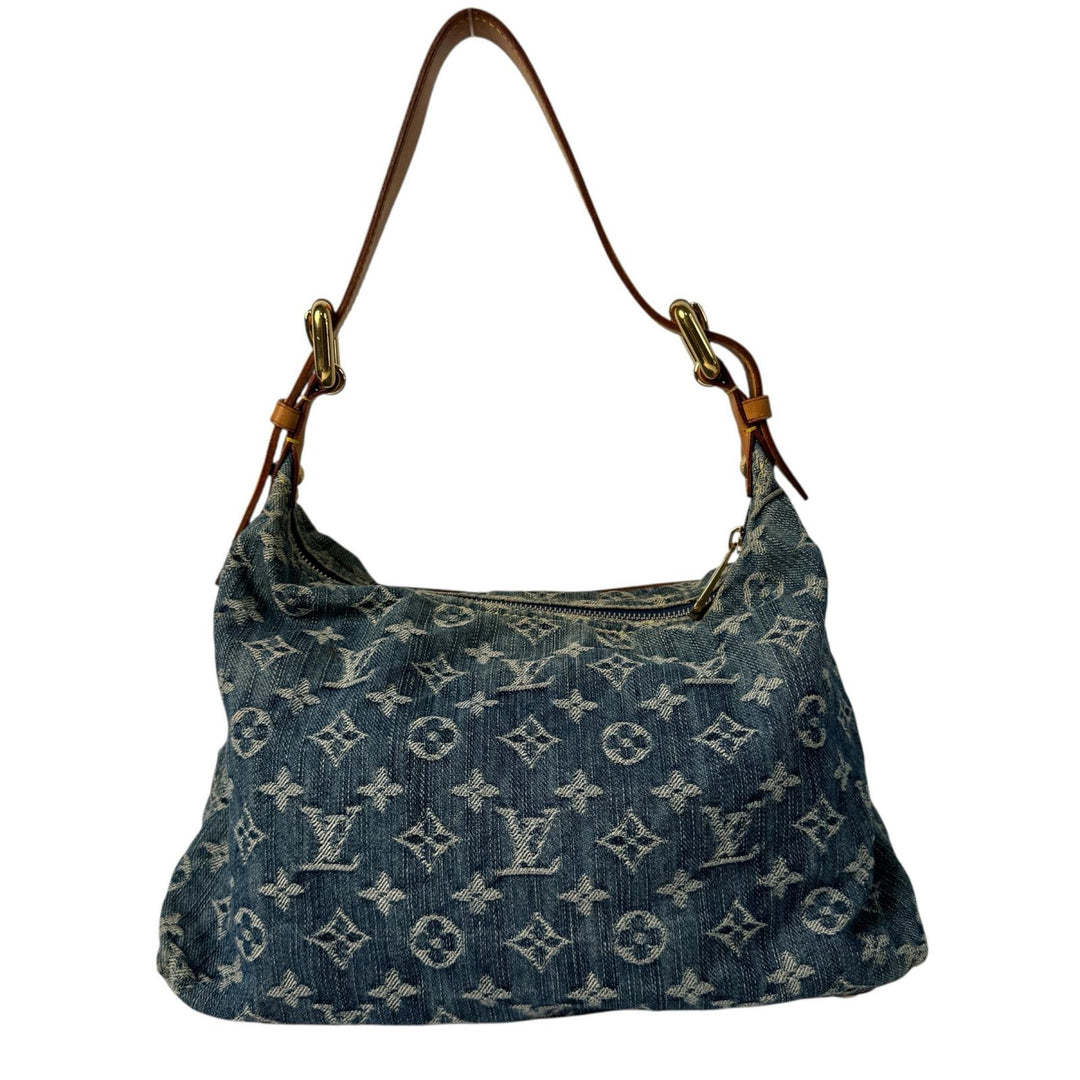 ルイヴィトン LOUIS VUITTON モノグラム デニム バギーPM ショルダーバッグ ハンドバッグ M95049 TH0066 レディース