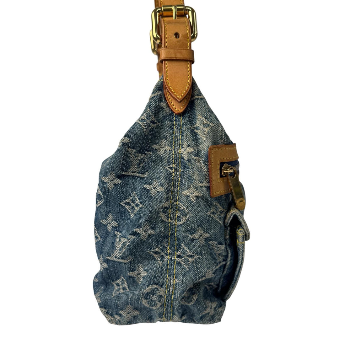 ルイヴィトン LOUIS VUITTON モノグラム デニム バギーPM ショルダーバッグ ハンドバッグ M95049 TH0066 レディース