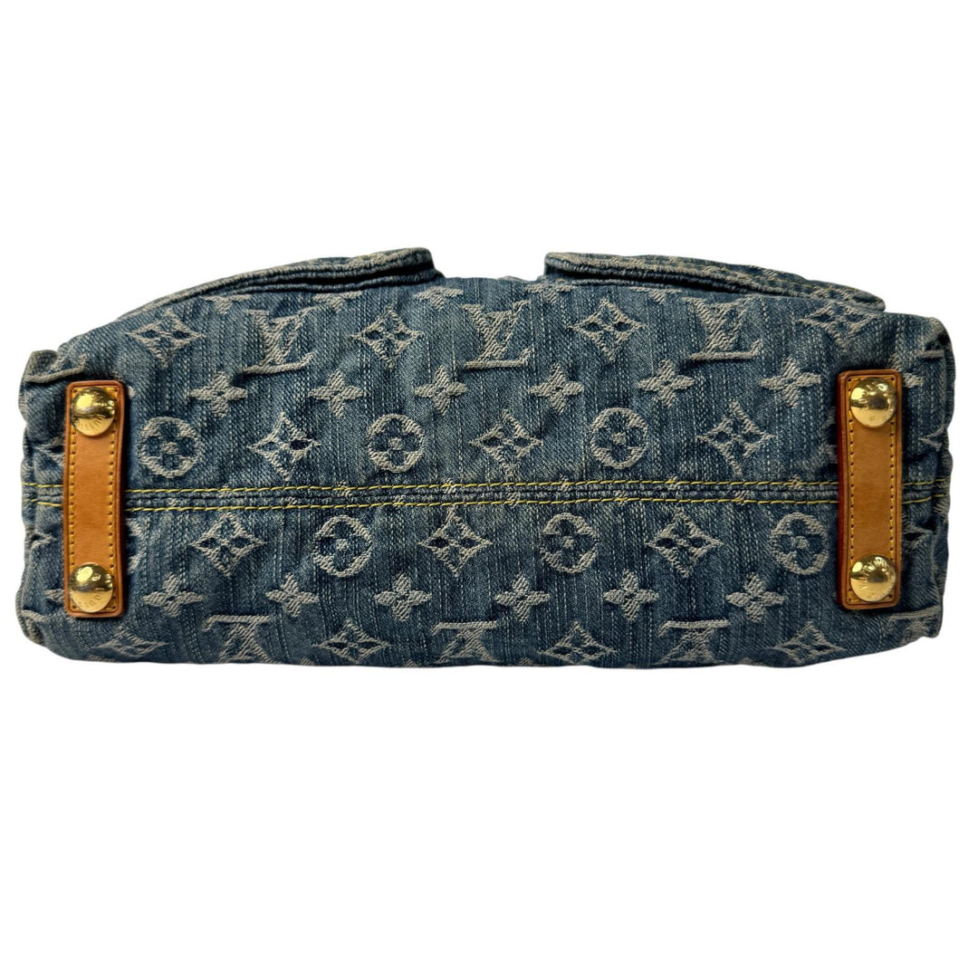 ルイヴィトン LOUIS VUITTON モノグラム デニム バギーPM ショルダーバッグ ハンドバッグ M95049 TH0066 レディース