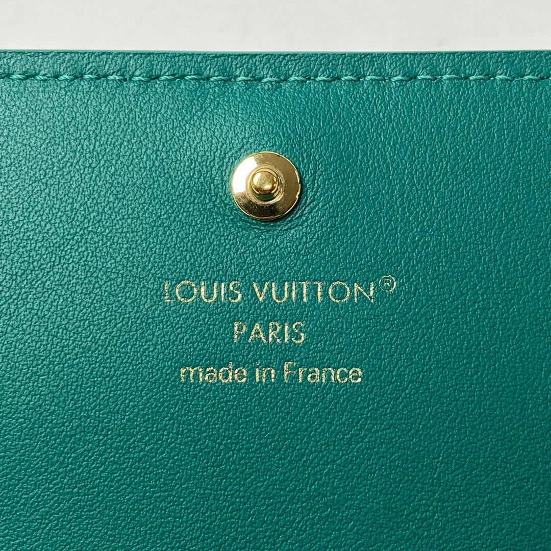 美品 ルイ ヴィトン LOUIS VUITTON ポルトフォイユ カプシーヌ タイニー コンパクトウォレット M12407 IC レディース