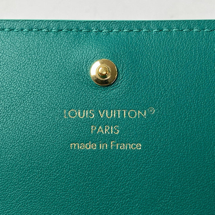 美品 ルイ ヴィトン LOUIS VUITTON ポルトフォイユ カプシーヌ タイニー コンパクトウォレット M12407 IC レディース