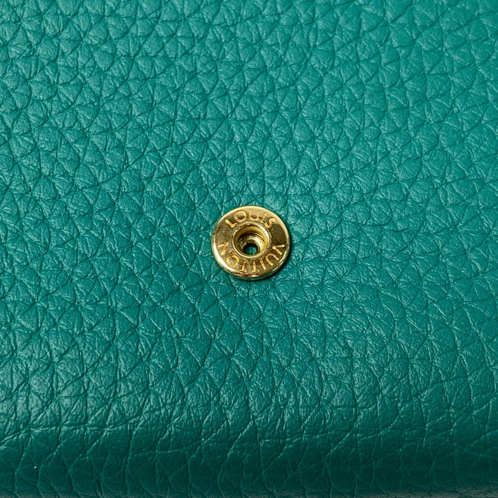 美品 ルイ ヴィトン LOUIS VUITTON ポルトフォイユ カプシーヌ タイニー コンパクトウォレット M12407 IC レディース